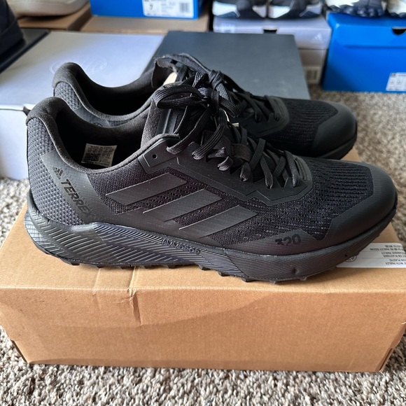 adidas Terrex Agravic Flow 2 Trail Running Shoes Men's - Picture 4 of 4